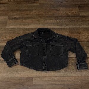 Forever 21 Black Faded black jacket size S